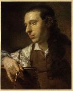 Johann Zoffany Self portrait oil on canvas